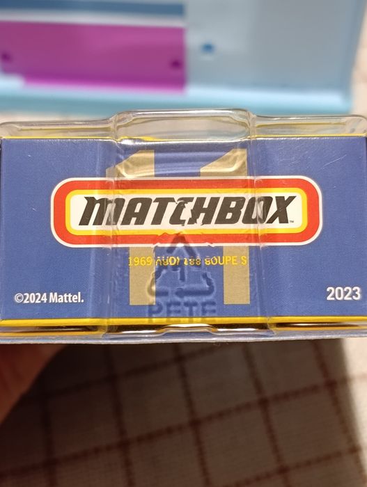 Matchbox Collectors 1969 Audi 100 Coupe S