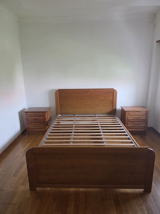 Mobília quarto pinho mel