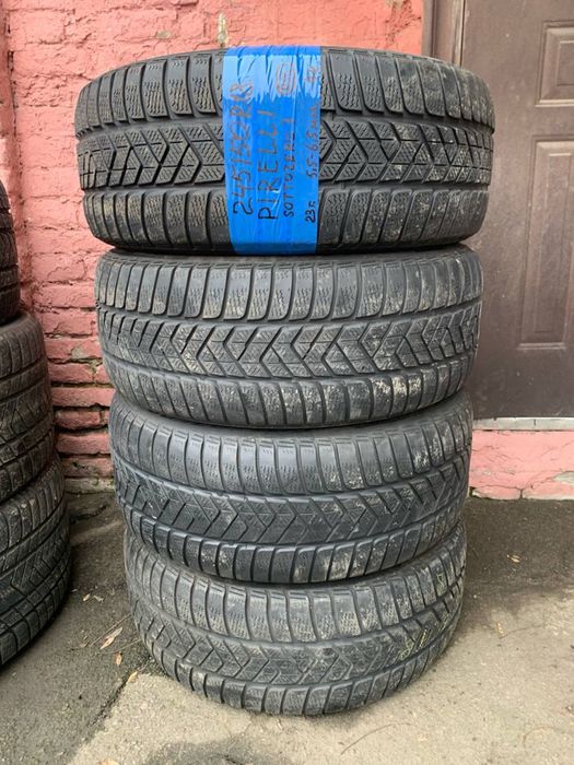 245 50 18 pirelli sotozero 3 RFT зима 4 штуки протектор 80 и 65%