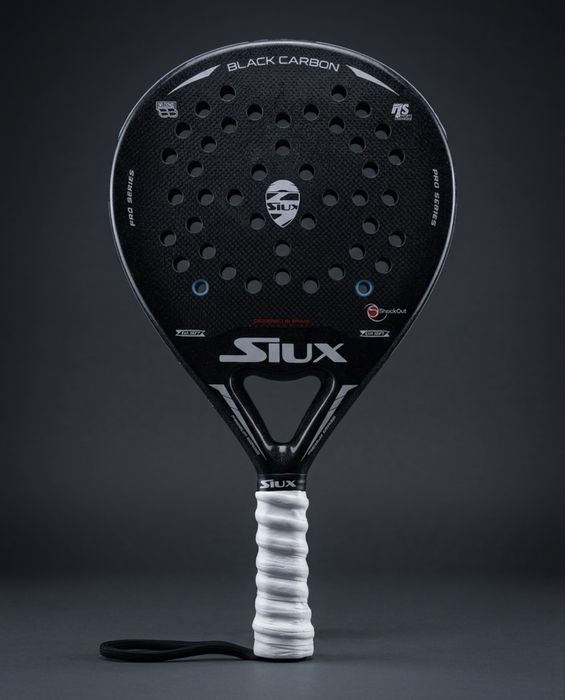 Raquete de Padel Siux Black Carbon + Bag Siux