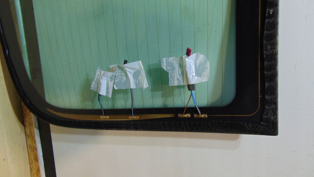 bmw e63 cabrio szyba tylna tył as2