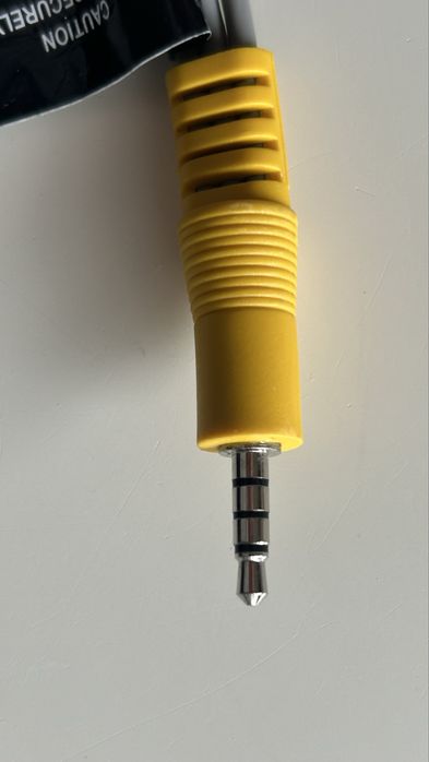 Adapter maly jack - 3x rca chinch audio-video