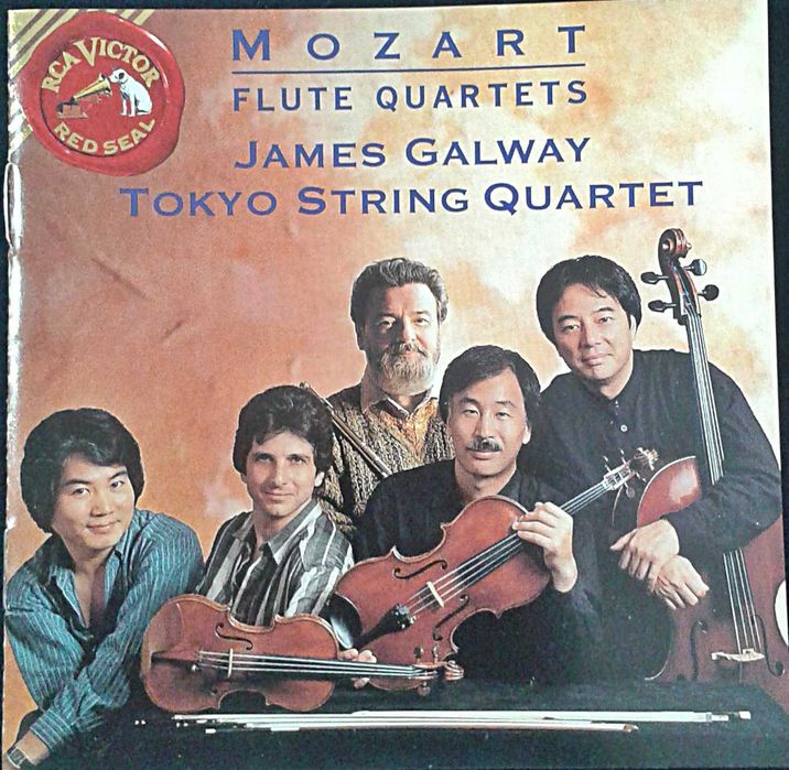 Mozart. Flute Quartets. James Galway RCA VICTOR.