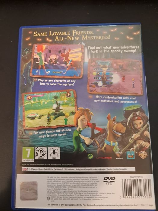 Jogo para Playstation2: "Scooby-Doo! and the Spooky Swamp" Preço: 10€ (Posso negociar).