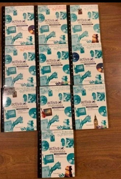 Coleção educativa – 13 livros didáticos novos