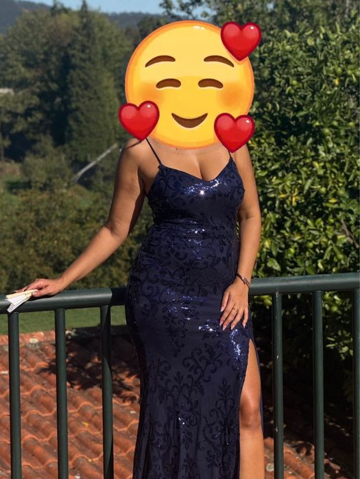 Vestido de gala.