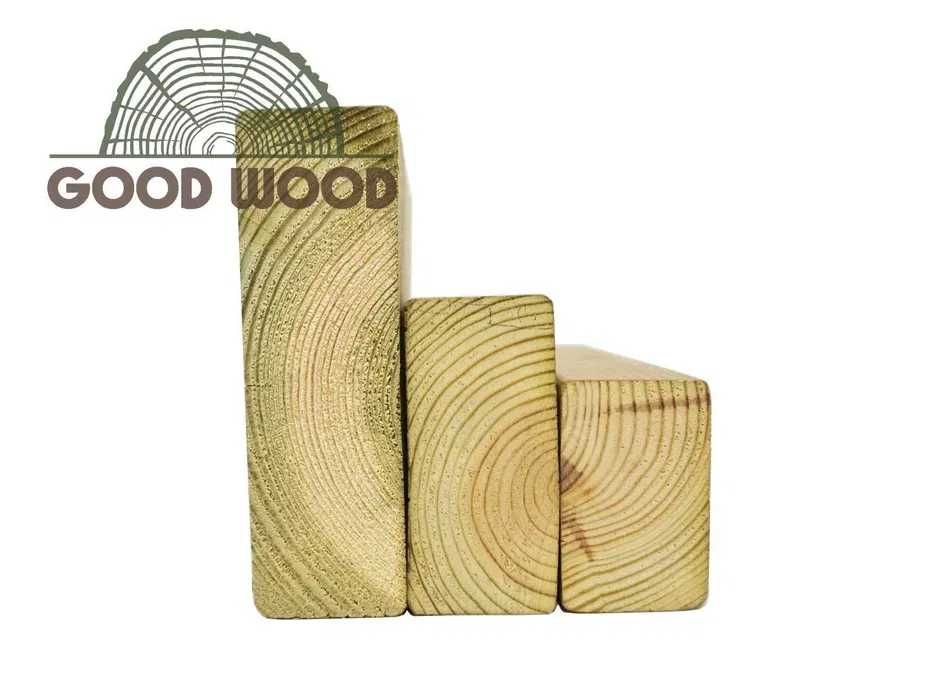 Legary 45x95 IMPREGNOWANE NTR drewno C24 kantówki belki SZWEDZKIE