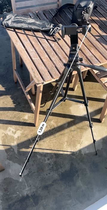 Tripé de camera e telemóvel ajustável