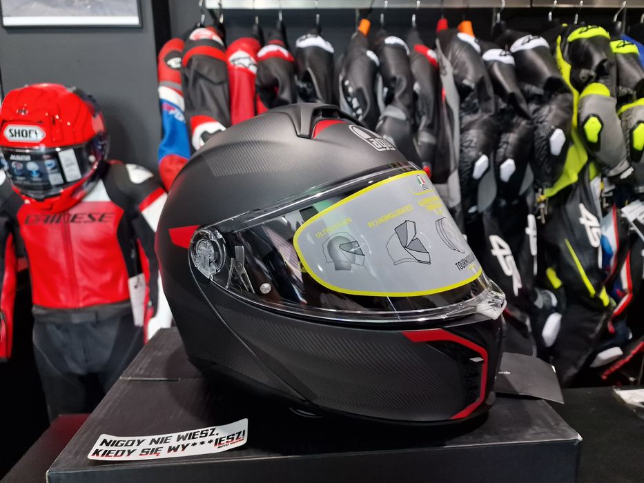 Kask AGV TOURMODULAR FREQUENCY Matt Red 'S 'XL !Promocja! !Sklep!