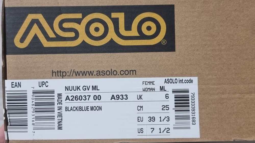 ЗИМНИЕ Asolo Nuuk GV.