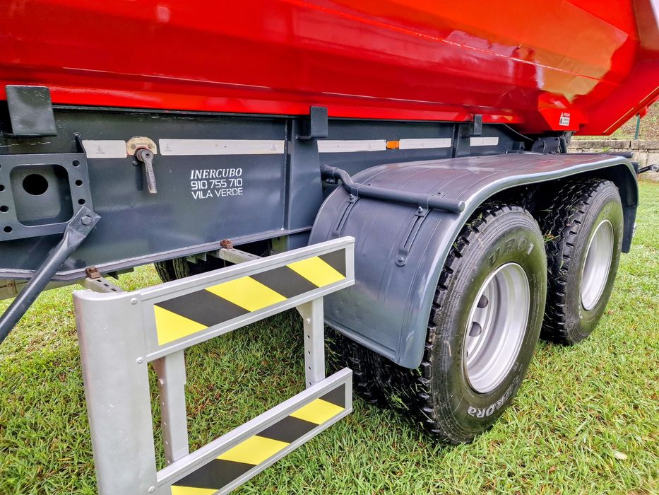 Semi reboque basculante 2 eixos