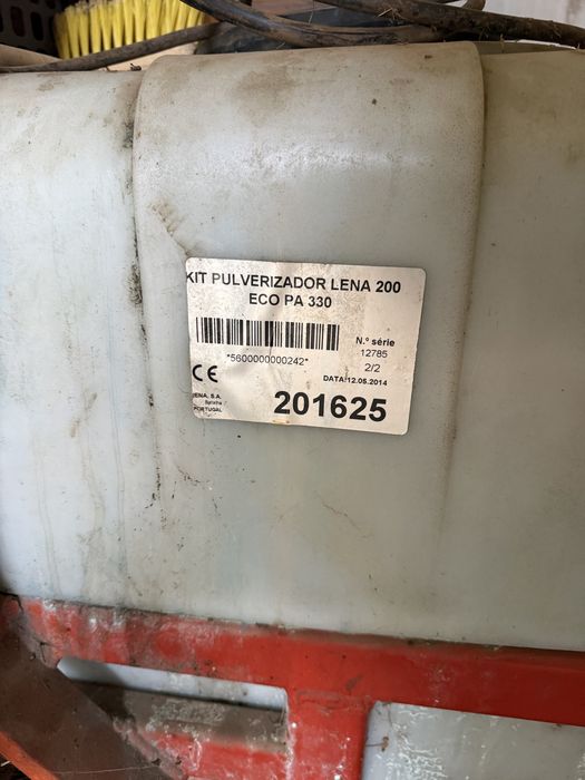 Pulverizador  Lena 200L – Bomba Bertolini (Com Cardan e Enrolador)