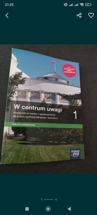 Wiedza o społeczeństwie W centrum uwagi 1