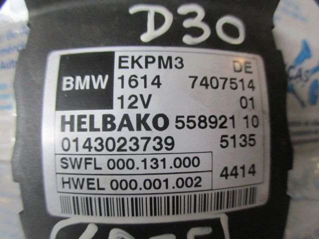 Bomba de combustível BMW 1 (F20)