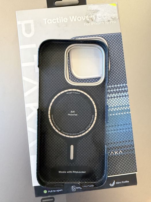 Чохол для iPhone 16 Pro Pitaka. Оригінал (пітака айфон 16 про)