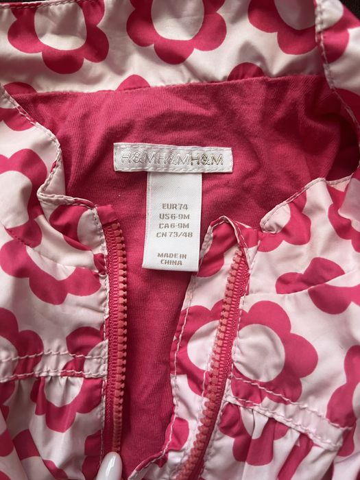 Ветровка H&M на девочку 6-9 м