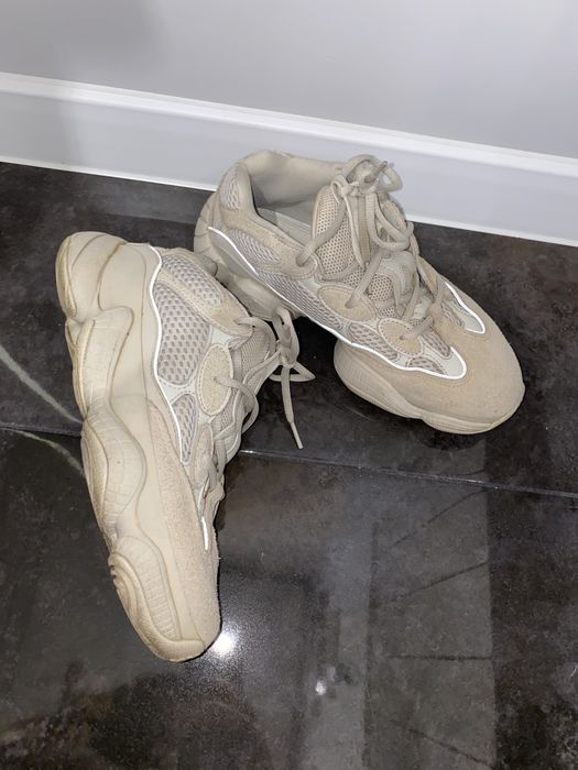 tan yeezy 500