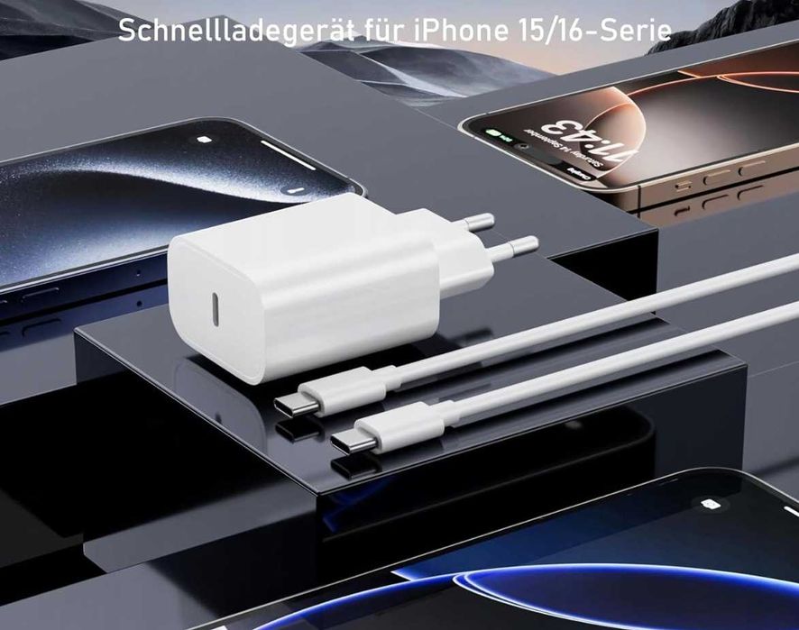 Ładowarka 2 szt USB C 25 W ANVSI