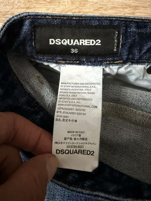 Джинсы Dsquared 2 (оригинал).  Размер 34 (50-52)