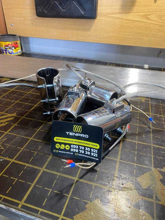 Металевий хомутовий нагрівач. слюдяний тен. нагрівач для екструдера