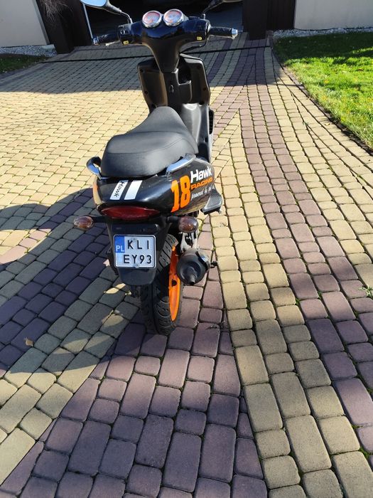 Skuter TGB pojemność 50 zarejestrowany