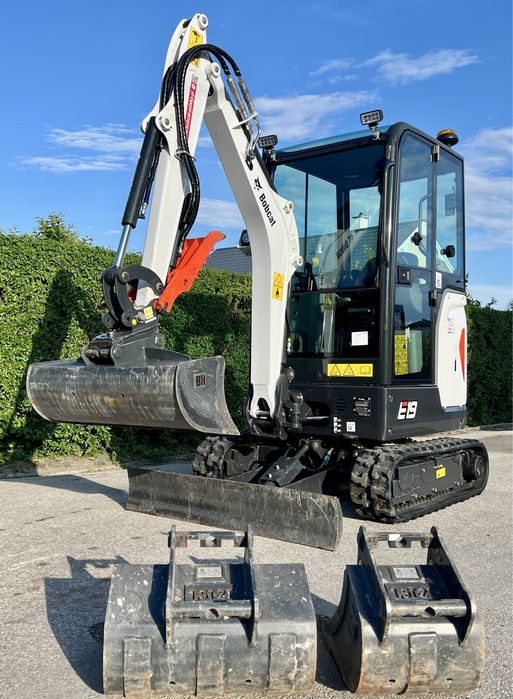 Wynajem Minikoparki BOBCAT E19 z Chwytakiem  Busko Zdrój 1.9T
