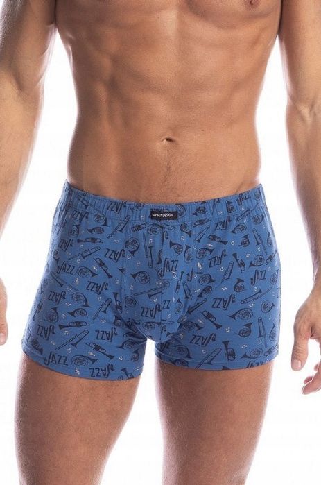 Lama Bokserki Męskie Niebieskie R. L, 2 Szt.