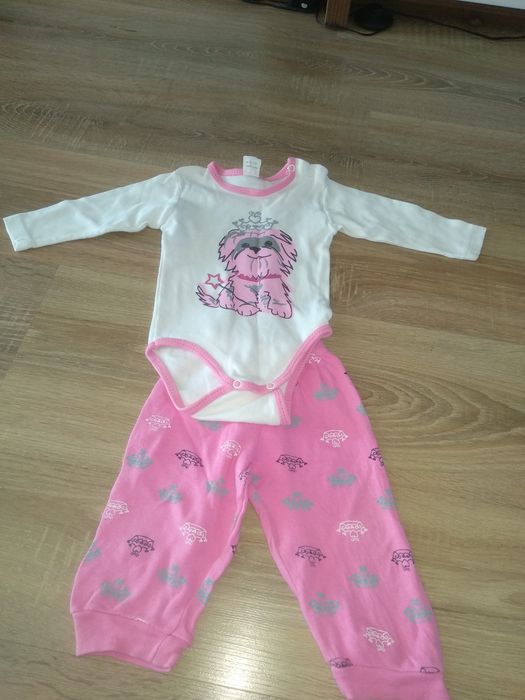 Body dla dziewczynki 68, 5 sztuk