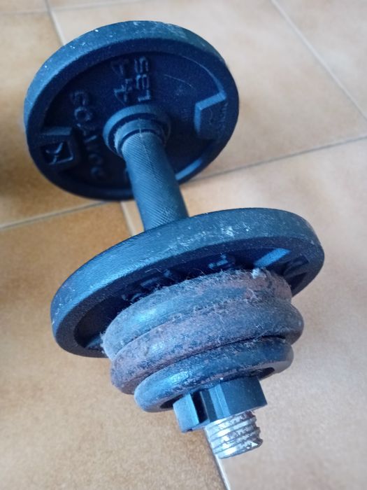 Halteres de ginásio - 9kg cada