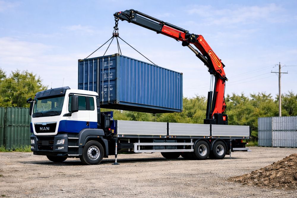 Послуги крана маніпулятора,вантажні перевезення,Львів