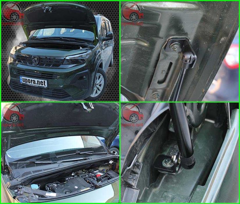 Амортизатор капота Peugeot 301 308 407 807 3008 5008 Landrack Partner