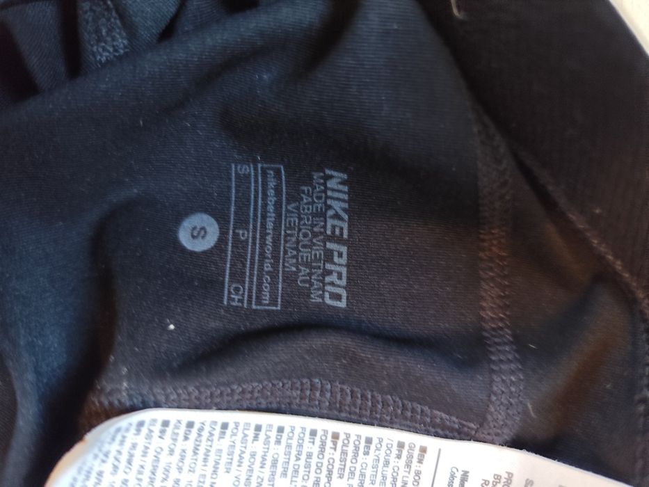 Czarne legginsy Nike Pro Dri-FIT