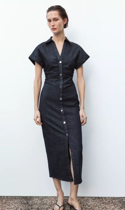 Zara original платье джинсовое