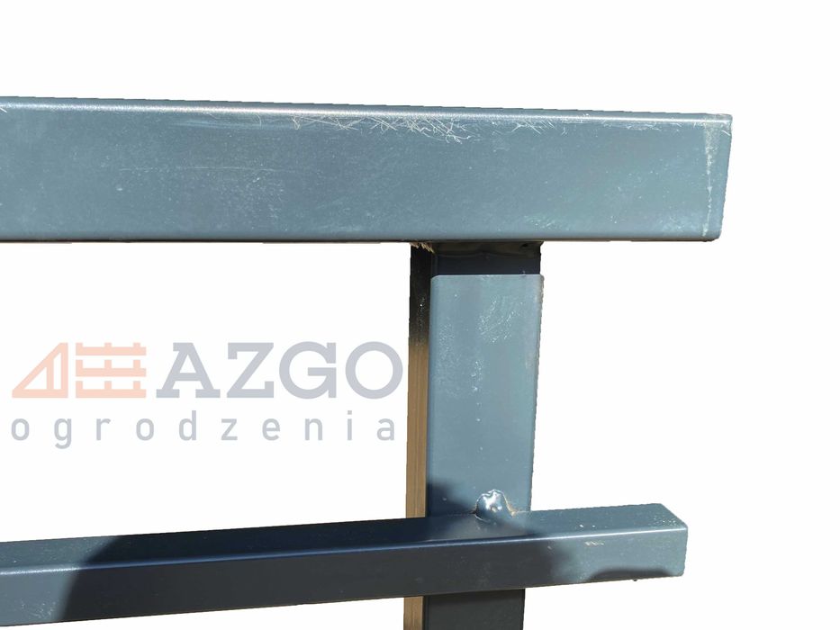 Balustrada francuska balkoneta, ocynkowana antracyt nowoczesna