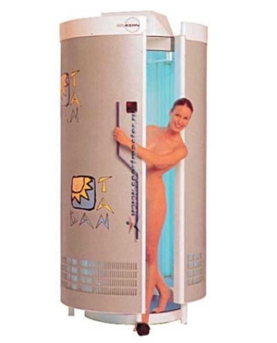 Профессиональный солярий TAN CAN 8000 silver