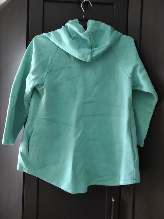 Narzutka kardigan dla dziewczynki 146 na wiosnę piankowa