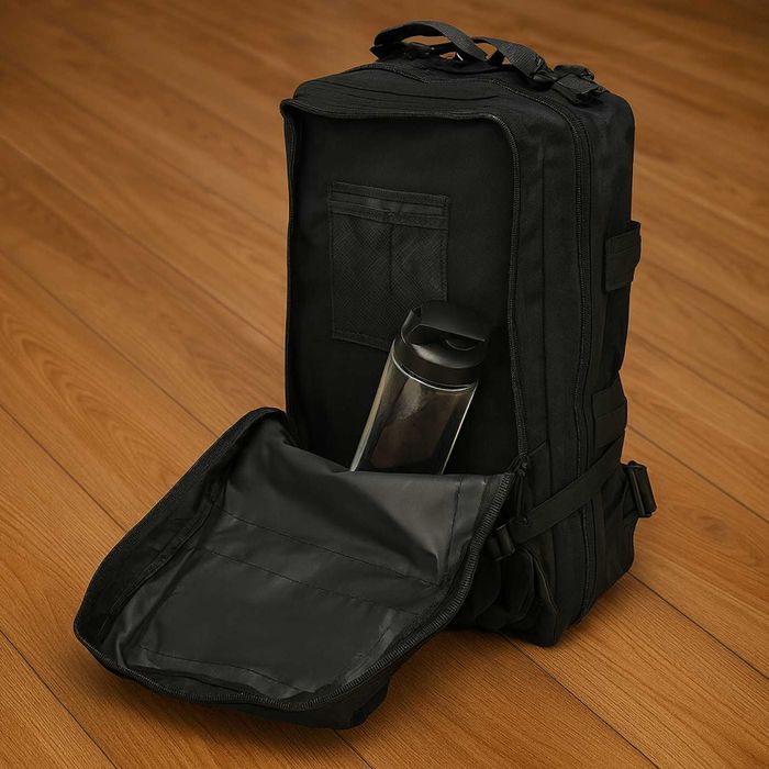 Zestaw 2w1 Plecak Taktyczny Turystyczny Survival + Gratis Kosmetyczka