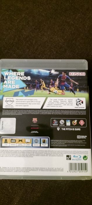 Gra na konsolę PES 2018 ps3