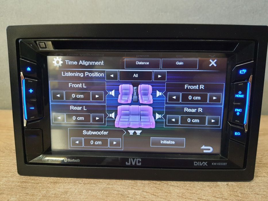 Radio Samochodowe JVC KW-V230BT 2din Bluetooth / płyty CD MP3 / USB / DVD  Kamera cofania Divx