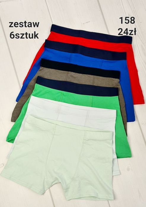 6sztuk bokserki chłopięce 158