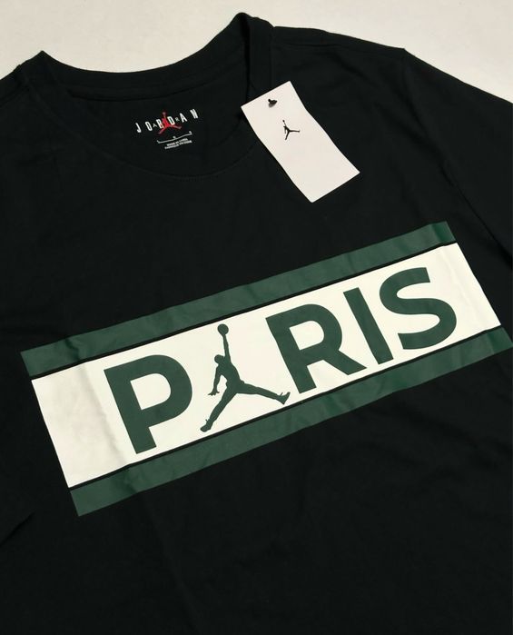 Футболка Nike Jordan X Psg Wordmark Tee   (DB6510-010)