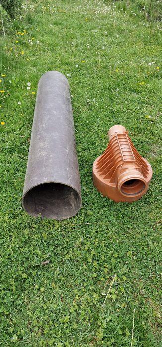 Rura 40 cm, 2 m bieżące, studnia, kineta, wavin