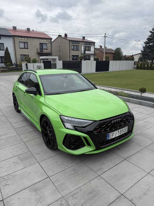 Audi RS3 sportback / wydech Rs / gwarancja 2028/Salon PL/ASO/FV