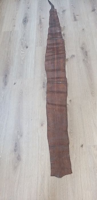Pele tratada de cobra