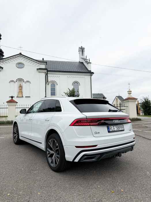AUDI Q8 3.0 TFSI 340 KM | 2023 | BIAŁA PERŁA | CAPPUCCINO | 35 000 KM