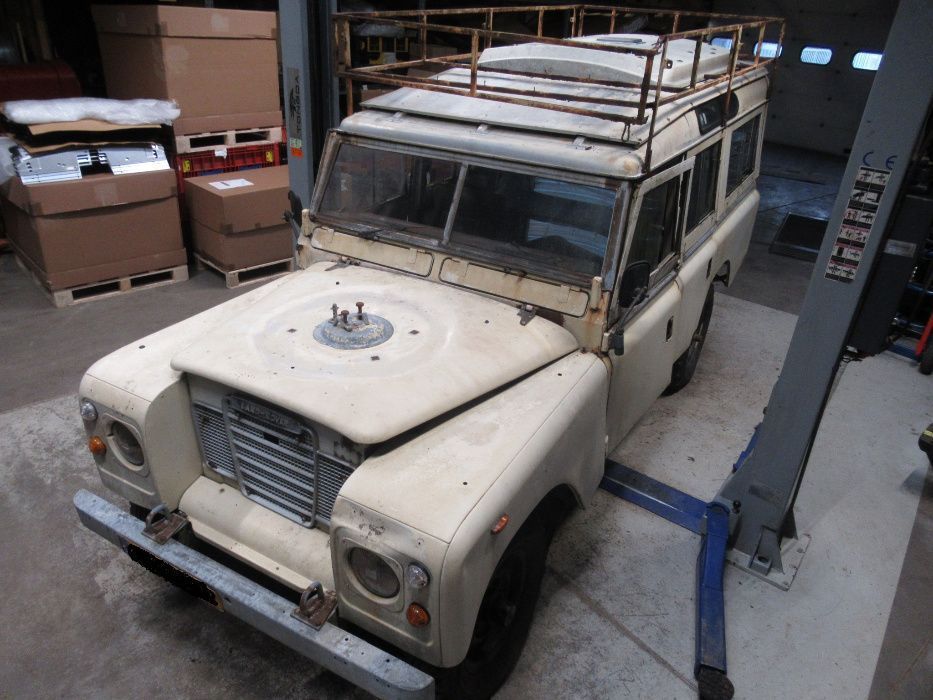 Land Rover série 3 109 gasolina peças usadas