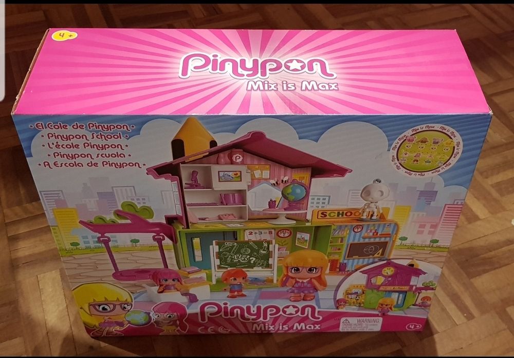 Casa Pinypon com acessórios