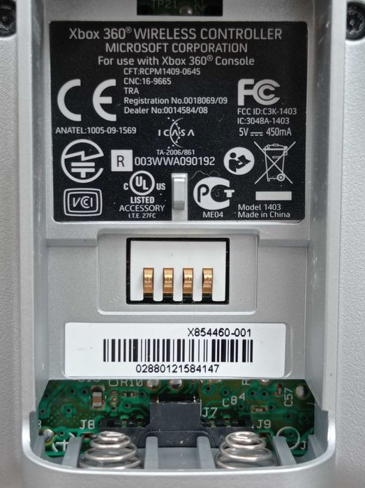Беспроводной контроллер Microsoft Xbox 360
