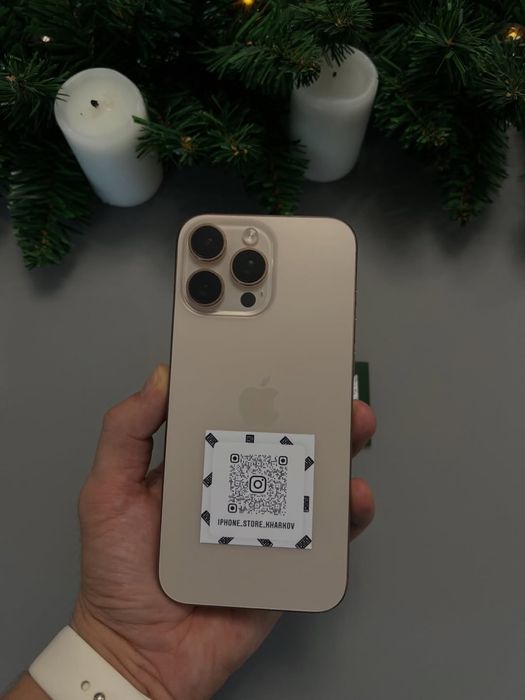 iPhone 16 Pro Max,512GB,Desert!!!Neverlock!Гарантия!Магазин!