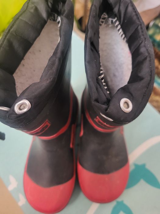 Gumiaki ocieplane roz 30 cena 10zlotych